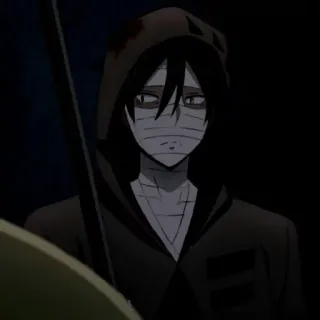 🩸 Isaac Foster Angels of Death anime, character, Isaac Foster, Angels of Death, horror telegram sticker