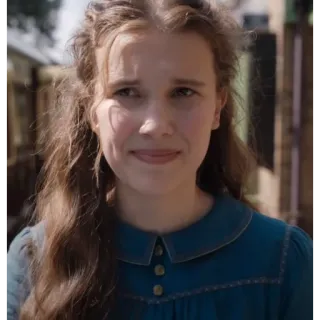 🙂 Millie Bobby Brown 女演员, 米莉·波比·布朗, 名人, 肖像, 女人 telegram sticker