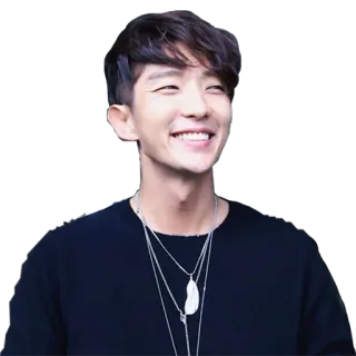 😁 man, actor, asian, portrait, smile telegram sticker