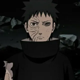 😒 Obito Uchiha Naruto Anime, Mangá, Naruto, Obito Uchiha, Personagem, Uchiha, Vilão telegram sticker