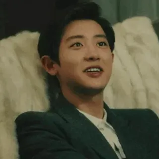➖ 남자, 한국인, 배우, 정장, 찬열, exo telegram sticker