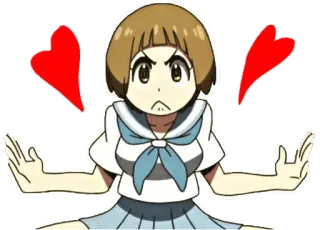 Mako Mankanshoku (KILL la KILL) telegram stickers