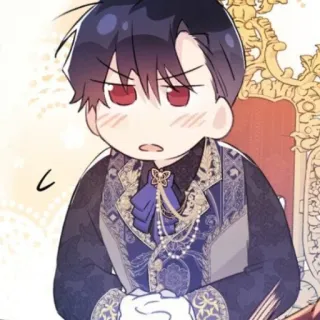 🗝 Phim hoạt hình, Anime, Con trai, Dễ thương, Hoàng gia telegram sticker