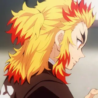 🔥 Kyojuro Rengoku Demon Slayer Anime, Feuer, Charakter, Demon Slayer, Rengoku whatsapp sticker