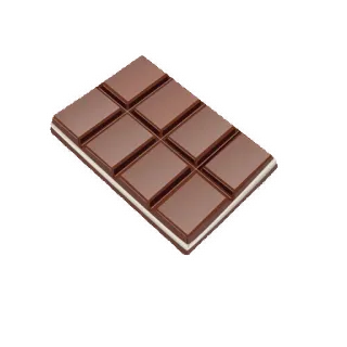 🍫 chocolate, comida, sobremesa, doce, doce telegram sticker
