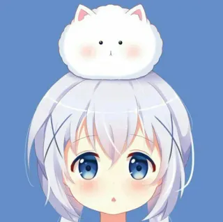 ☘ อนิเมะ, ผู้หญิง, น่ารัก, แมว, สติกเกอร์ telegram sticker