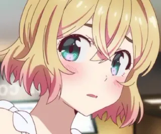 😮 anime, girl, cute, manga, character whatsapp sticker