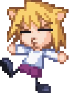 😡 Anime, Pixelkunst, Tanzen telegram sticker