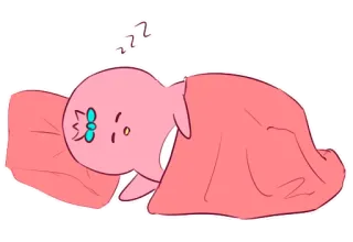 😴 zzz sleepy, cute, sleeping, zzz, tired telegram sticker