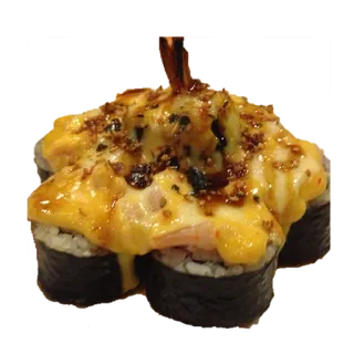 🍣 Sushi, Comida, Rolo, Japonês, Frutos do mar telegram sticker