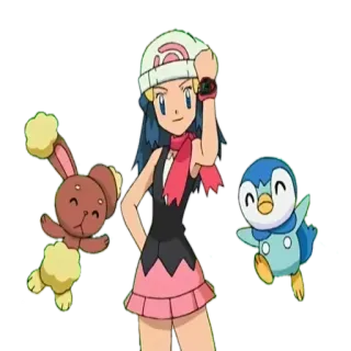 Pokemon Girls telegram stickers