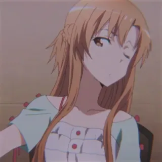 😝 Anime, Dziewczyna, Postać, Kreskówka, Manga, Mruganie telegram sticker