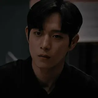 🔥 man, portrait, face, person, korean telegram sticker
