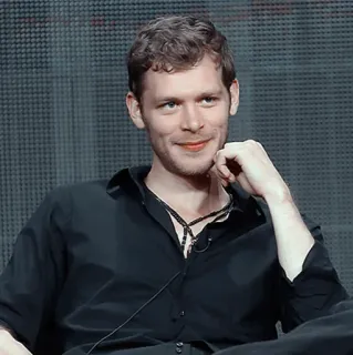 🥐 Klaus Mikaelson The Vampire Diaries acteur, Joseph Morgan, série télévisée, surnaturel, the originals, portrait personnage, homme telegram sticker