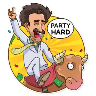 Borat Sagdiyev whatsapp stickers