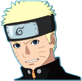 😁 Naruto 애니메이션, 만화, 닌자, 만화, 나루토, 우즈마키, 캐릭터 telegram sticker