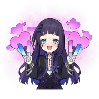 Айба Уиха @Nyasticks telegram stickers