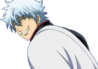 😁 Gintoki Sakata Gintama Anime, Personagem, Gintoki, Sakata, Gintama, Engraçado, Expressão telegram sticker