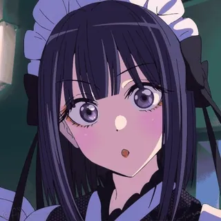 😳 Marin Kitagawa My Dress-Up Darling อนิเมะ, มาริน คิตากาวะ, น่ารัก, เมด, My Dress-Up Darling telegram sticker