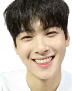 😁 ยิ้ม, มีความสุข, ผู้ชาย, เกาหลี, หน้า, คน telegram sticker