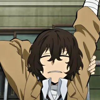 ✶'𝑫𝒂𝒛𝒂𝒊‌𝑺⁰¹┊「@Dazai_kun」 telegram stickers
