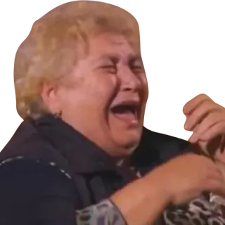 😄 плачет, женщина, эмоциональный, грустный telegram sticker