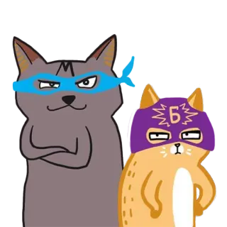 👻 gatto, animale, sticker, cartone animato, carino, mascotte telegram sticker