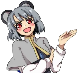 🙌 anime, kartun, karakter, maskot telegram sticker