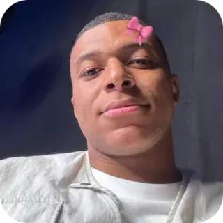 💋 Kylian Mbappé Professional Football telegram sticker