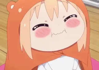 💘 Umara Doma Himouto! Umaru-chan Anime, Słodkie, Dziewczyna, Umaru, Himouto Umaru-chan whatsapp sticker