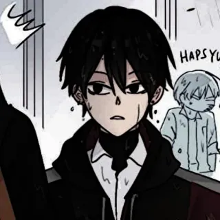 🎶 HAPSYU Anime, Manga, Coreano, Ragazzo, Webtoon telegram sticker