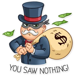 Monopoly telegram stickers