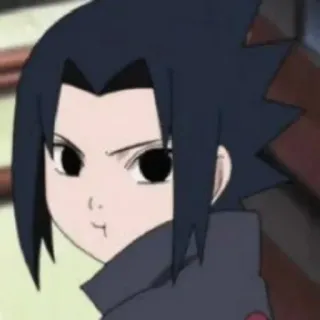 😤 Sasuke Naruto Anime, Sasuke, Naruto, Manga, Kreskówka, Japoński telegram sticker