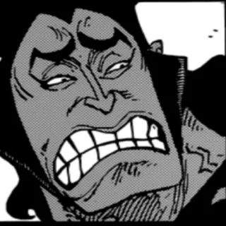 😧 Anime, Manga, Arrabbiato, One Piece telegram sticker