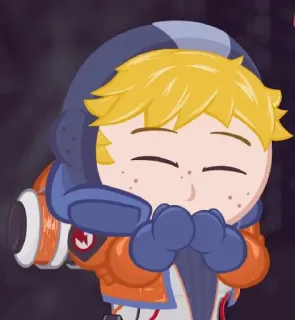 😂 Wattson Apex Legends Wattson, Apex Legends, video game, character, sticker telegram sticker