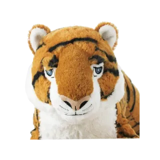 🐯 tigre, animal, mamífero, felino, vida selvagem, carnívoro whatsapp sticker