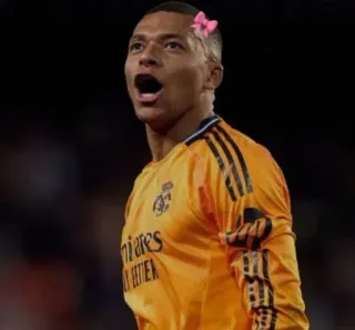 💋 Kylian Mbappé Real Madrid telegram sticker