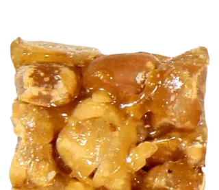 ⚪️ cassant aux cacahuètes, cassant, bonbon, sucré, dessert, cacahuète, confiserie whatsapp sticker