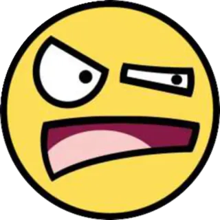 🤨 Meme, Rabbia, Internet, Arrabbiato, Espressione telegram sticker