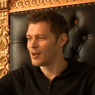 📰 Klaus Mikaelson The Vampire Diaries acteur, homme, portrait, Klaus, Mikaelson, Vampire Diaries, The Originals telegram sticker