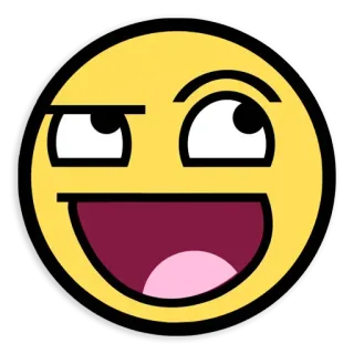 😅 Meme, Faccia, Troll, Internet, Divertente telegram sticker