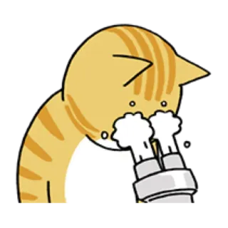 🐈 cat, anime, cartoon, comic telegram sticker