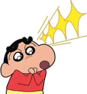 🤩 Shin-chan Crayon Shin-chan Anime, Manga, Shin-chan, Semangat, Kartun, Senang whatsapp sticker