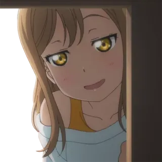 😏 anime, girl, cartoon, smirk, character telegram sticker