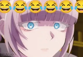 😂 @ONISHIKI 动漫, 漫画, 卡通, 女孩, 角色, 表情 whatsapp sticker