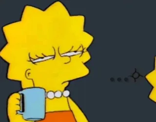 Voy al rato @SimpsonsGrupo telegram stickers
