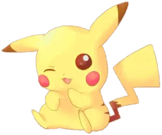 🥰 Pikachu Pokemon pikachu, pokemon, dibujos animados, lindo, animal, anime, amarillo whatsapp sticker