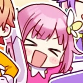 🎊 Anime, Fofo, Garota, Mangá, Desenho animado, Kawaii telegram sticker