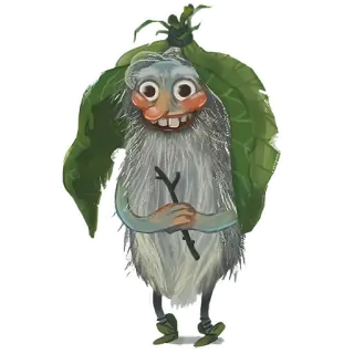 😂 criatura, fantasia, floresta, gnomo, natureza, mítico, caprichoso, folclore telegram sticker