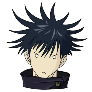 😠 Megumi Fushiguro Jujutsu Kaisen Anime, Manga, Jujutsu Kaisen, Megumi Fushiguro, Fushiguro, Personaje whatsapp sticker